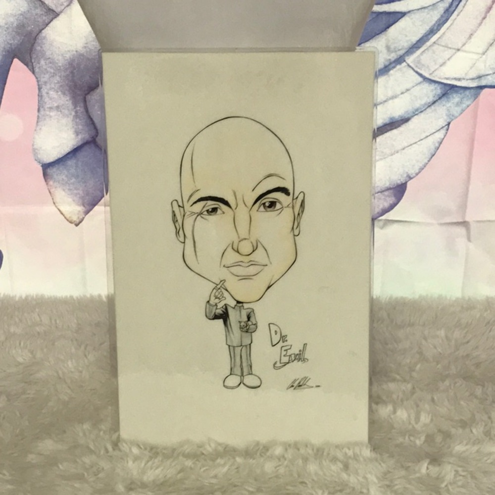 Original Drawing of ‘Dr Evil’ -Austin Powers